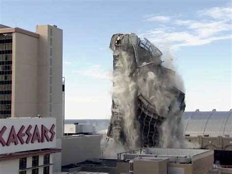 trump plaza casino implosion video